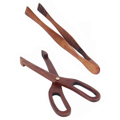 1-7 Piece Teakwood Utensil Set