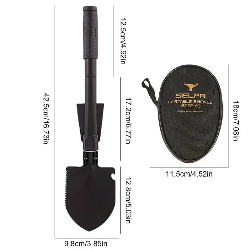 Folding Survival Shovel