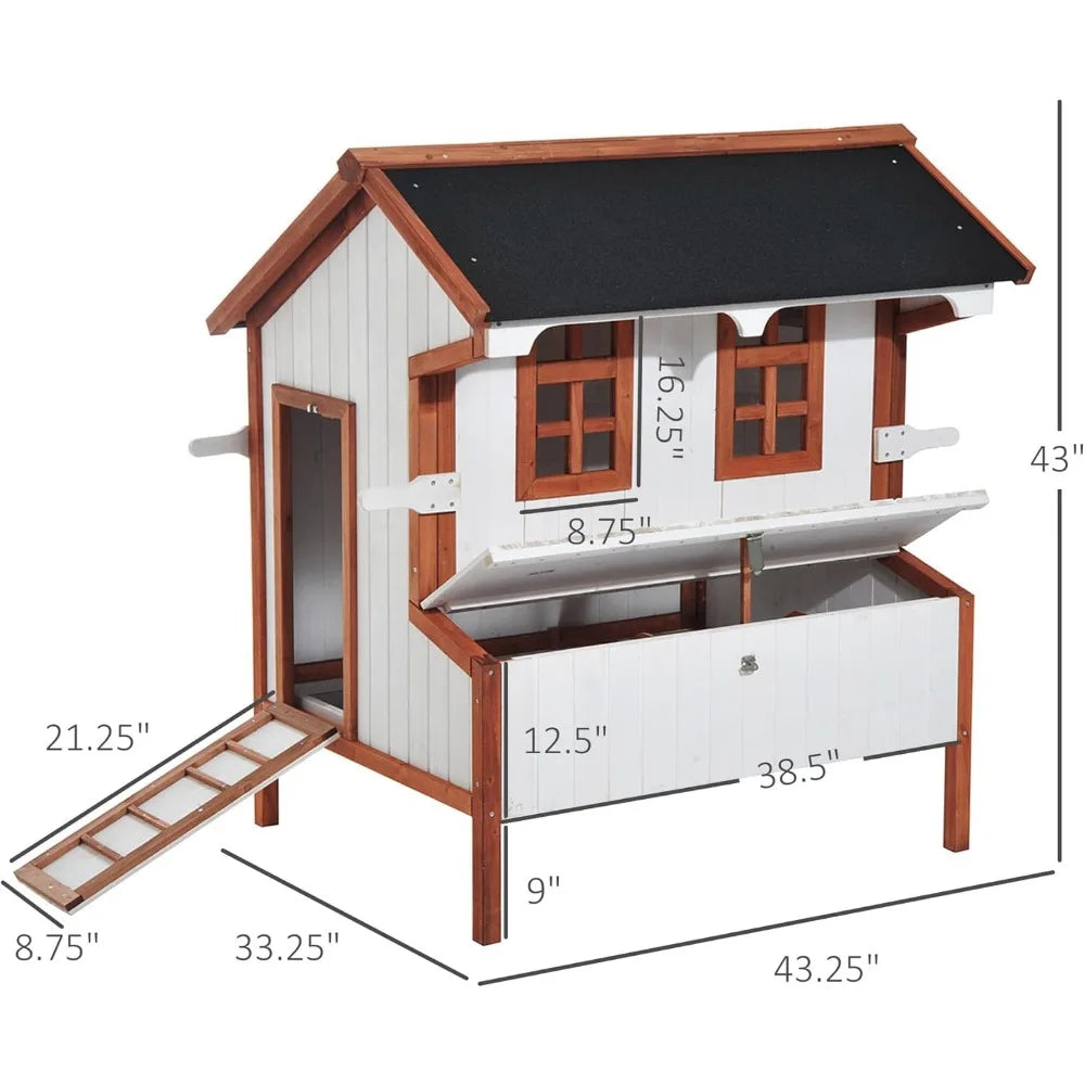 3 Nest Box Chicken House