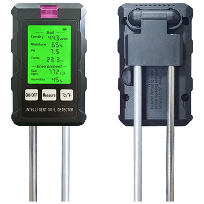 6 in 1 LCD Digital Soil Meter