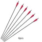 Carbon Arrows with Turkey Feathers 32"