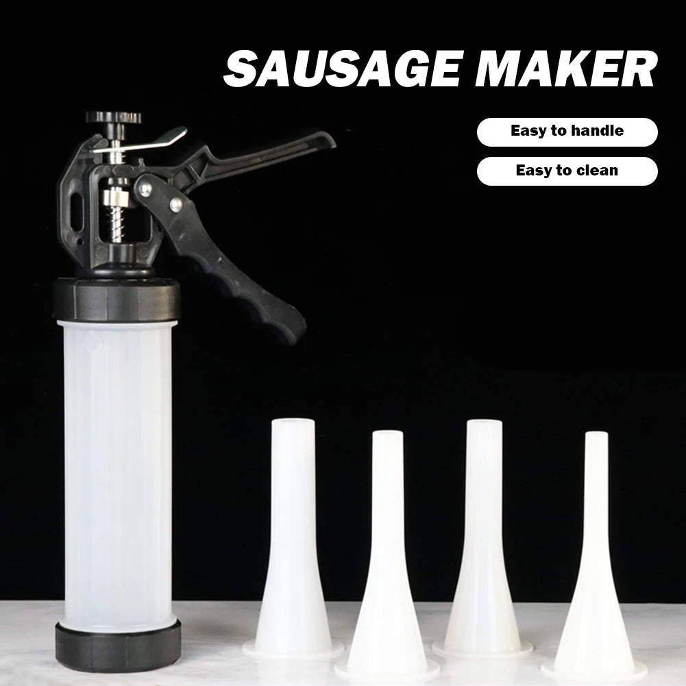 Stainless Steel Sausage Stuffer Gun