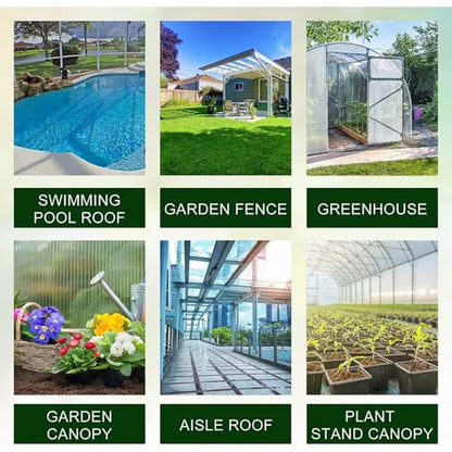 12 Pack Polycarbonate Greenhouse Panels