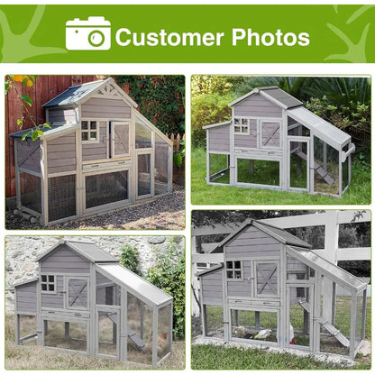 Outdoor Wooden Hen House