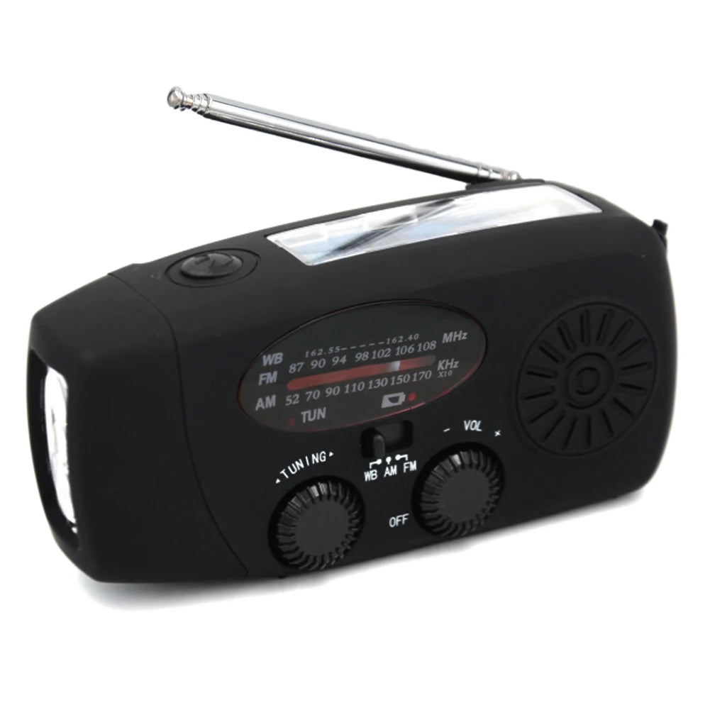 Hand Crank Emergency Solar Power Radio