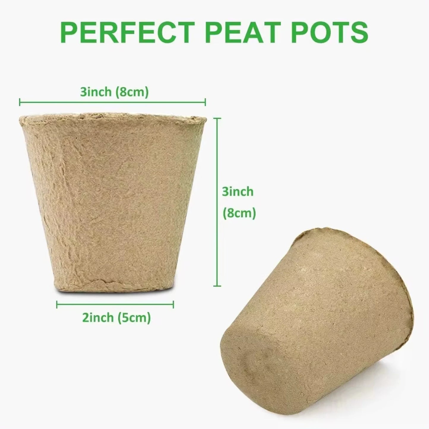 Biodegradable Peat Pots