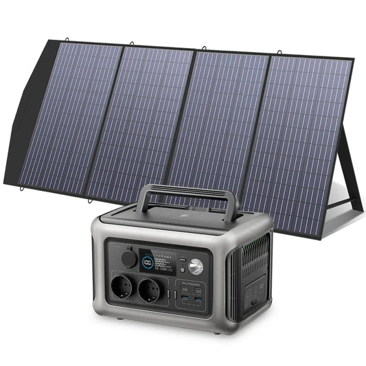 600W Solar Generator with Panel