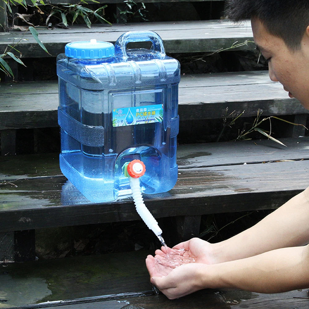 Portable Water Container with Spigot