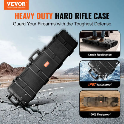 Rifle Hard Case W/ Casters