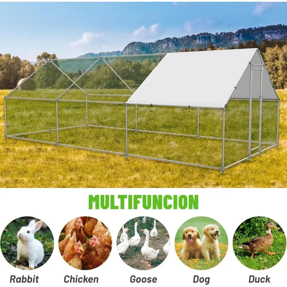 Multi-sized Chicken Coop Run