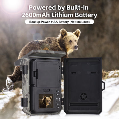 Solar Powered Trail Camera 50MP