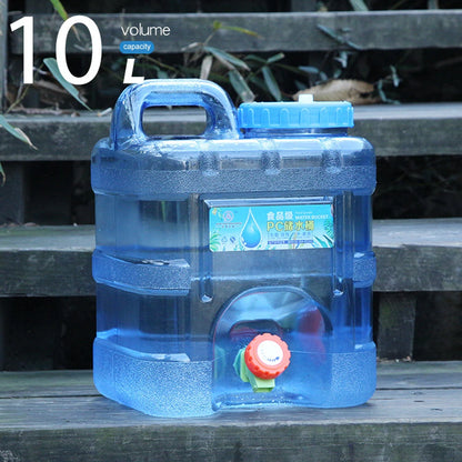 Portable Water Container with Spigot