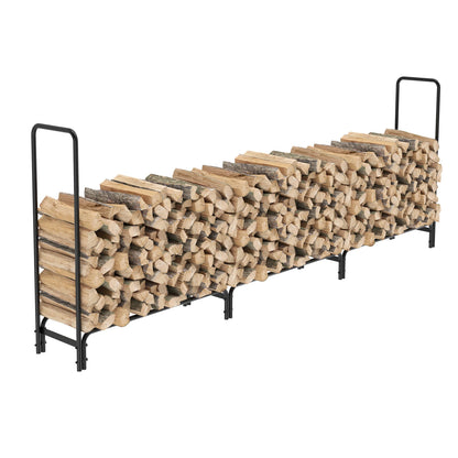 12ft/8ft Adjustable Firewood Rack