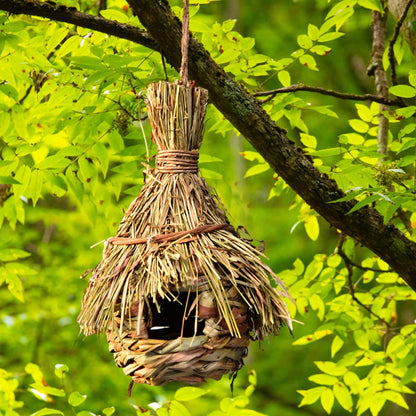 Natural Grass Bird Houses