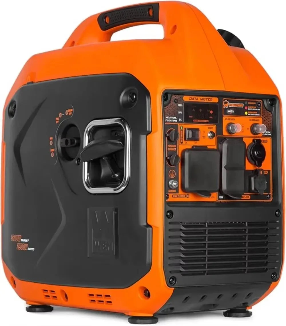 Portable Inverter Generator with Electric Start