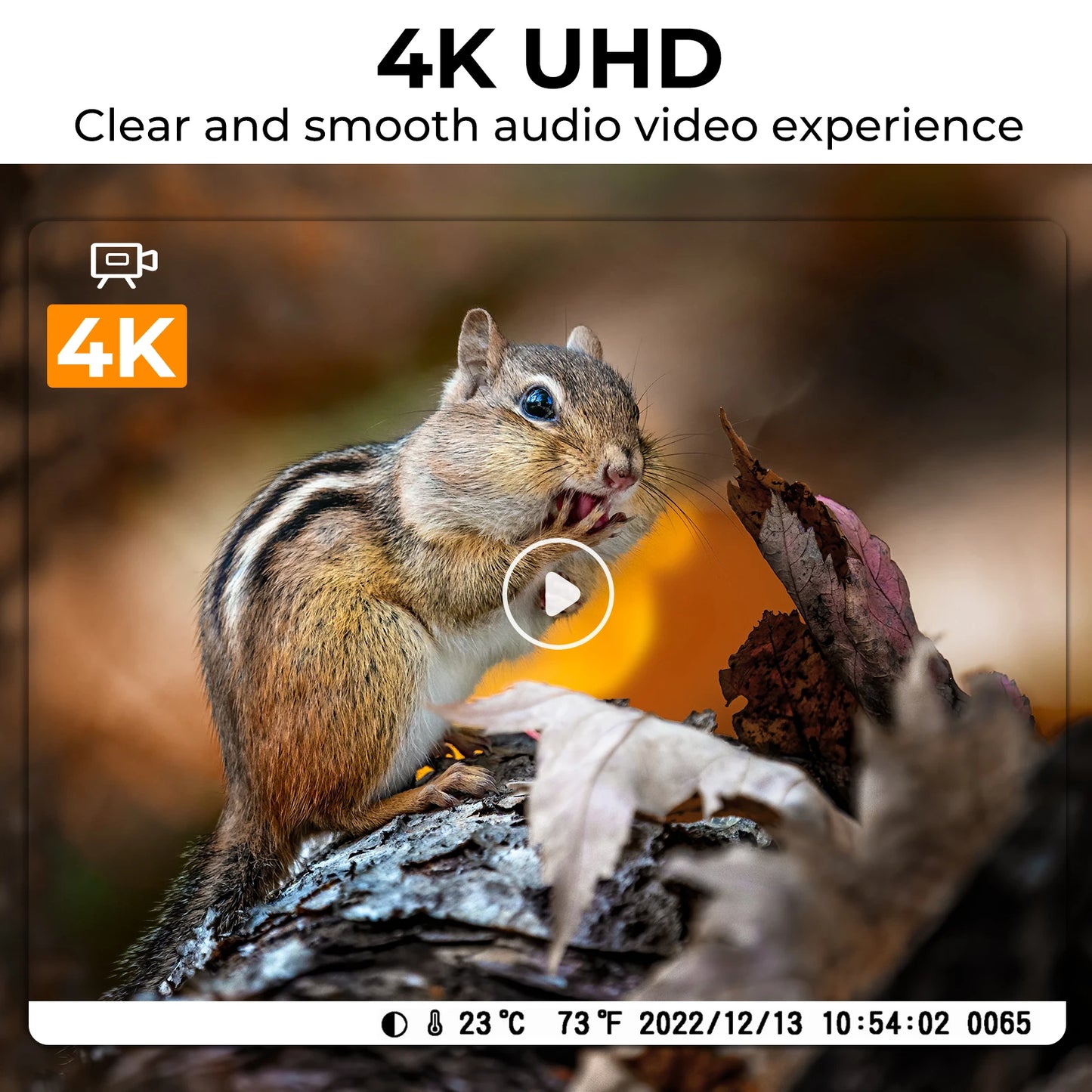 4K WiFi Trail Camera 48MP