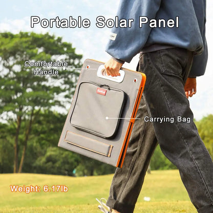 18V 100W Foldable Solar Panel Charger