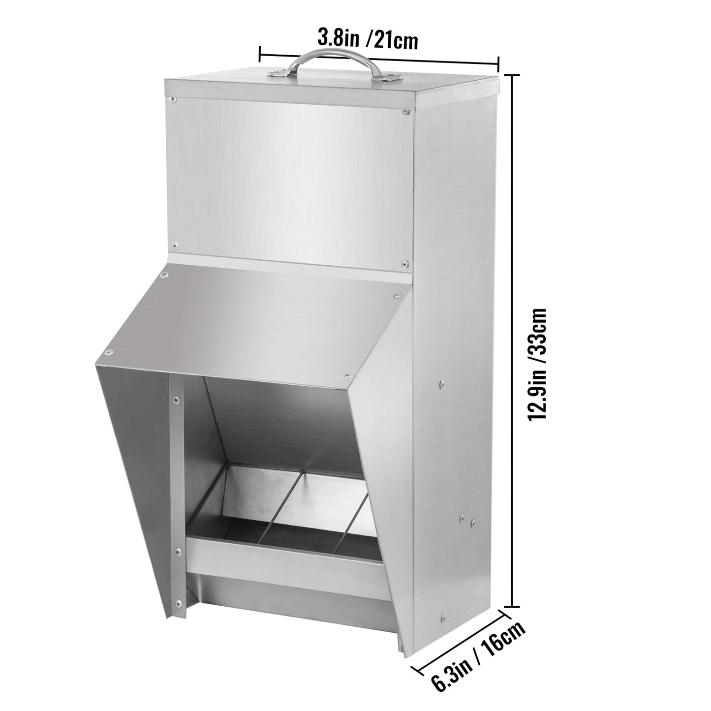 Galvanized Steel Poultry Feeder