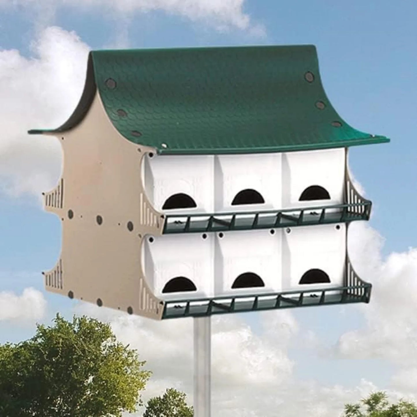 12 Room Purple Martin House