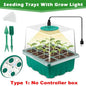 LED Growing Lamp Seed Starter Trays