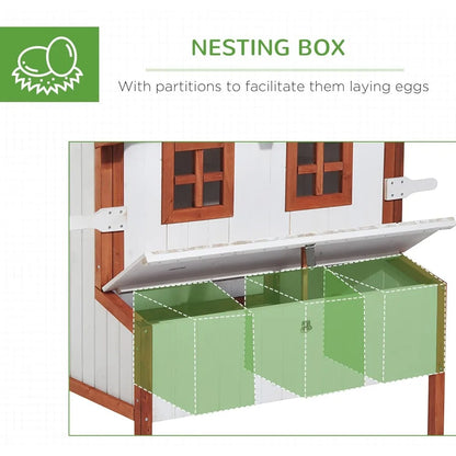 3 Nest Box Chicken House