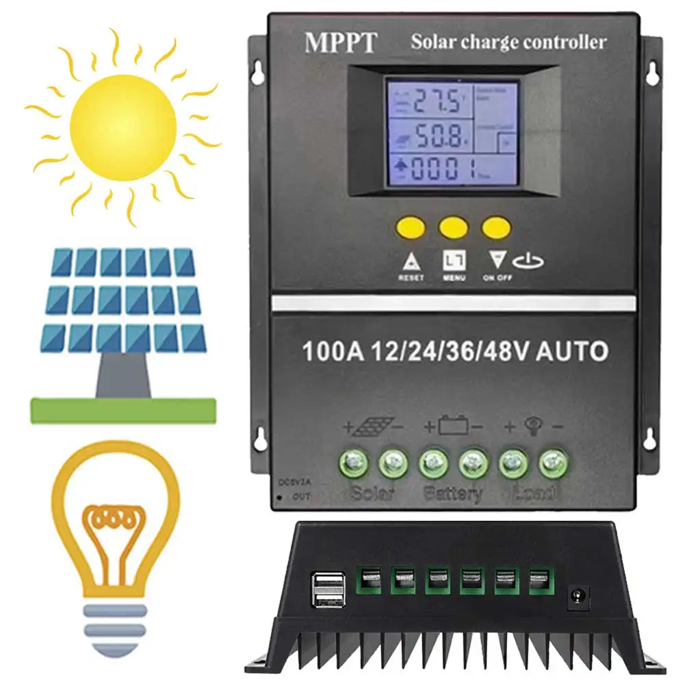 100A MPPT Solar Charge Controller