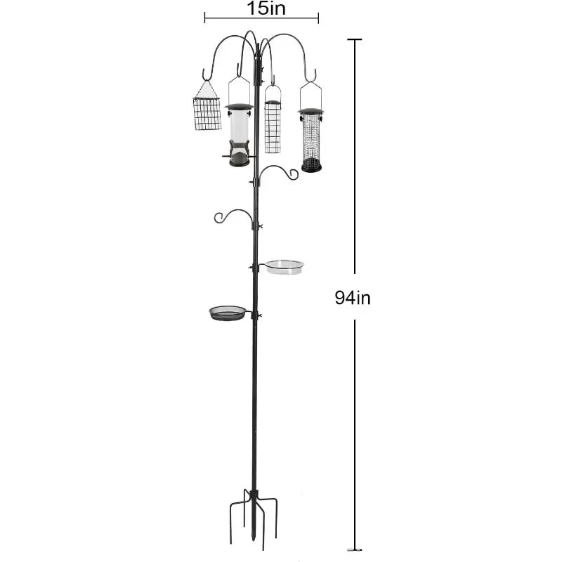 Bird Feeding Station Pole Kit