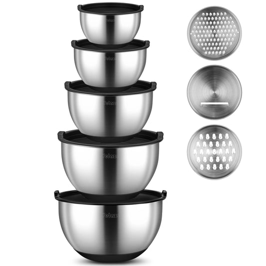 5pc Stainless Steel Mixing Bowls