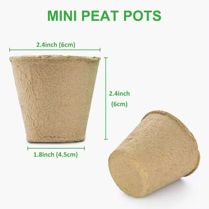 Biodegradable Peat Pots