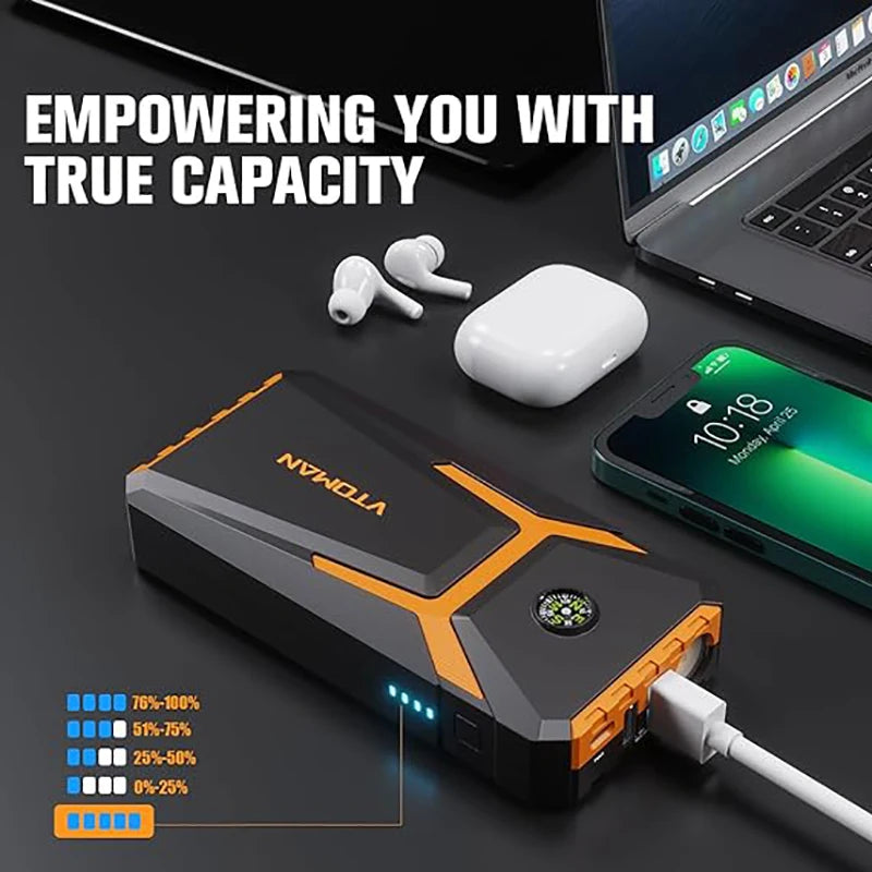 2000A  Jump Starter Power Bank