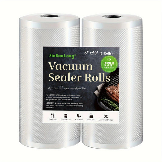 2pcs vacuum sealer bag roll