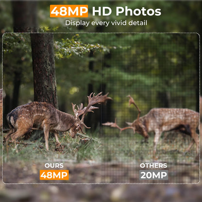 4K WiFi Trail Camera 48MP