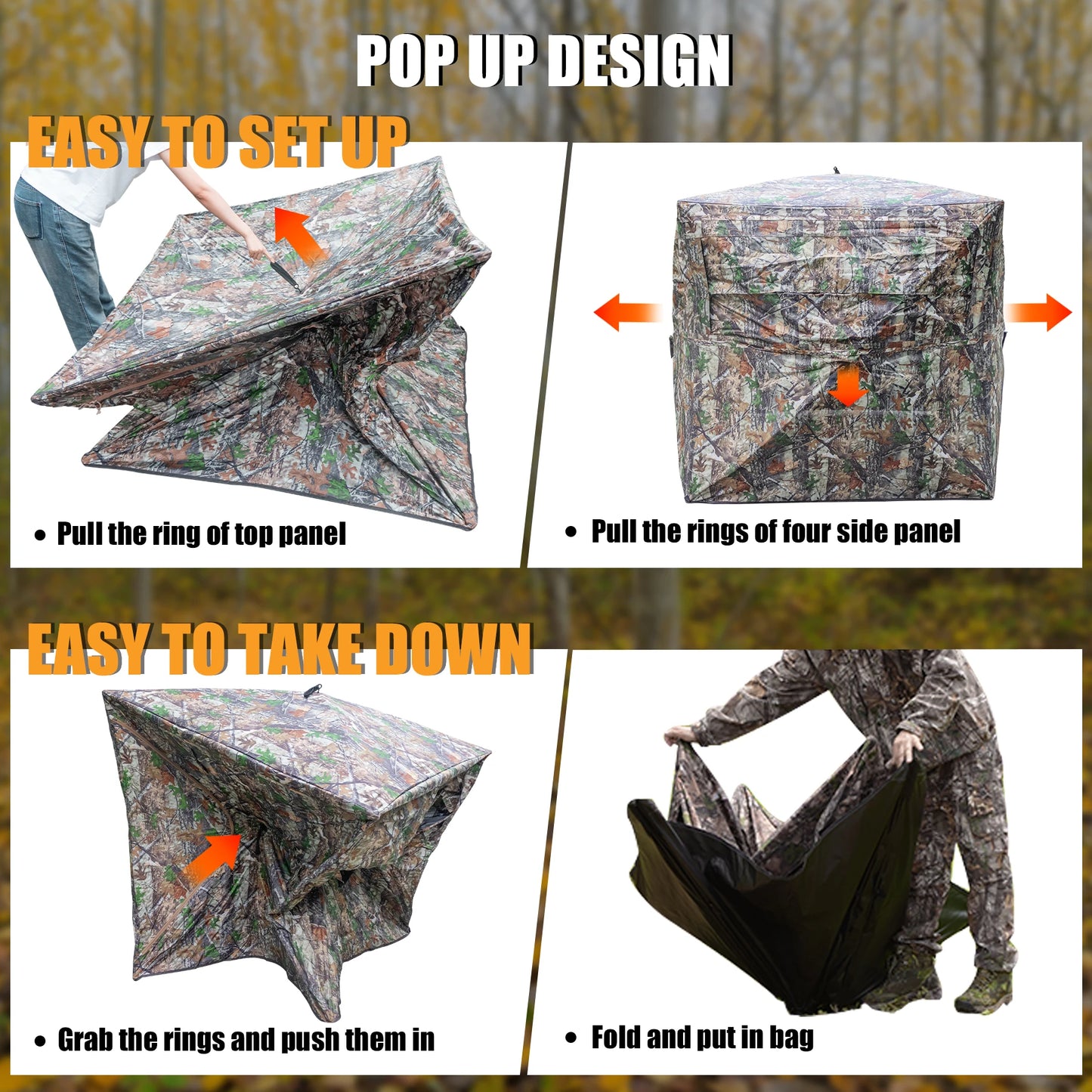 See Through Hunting Blind