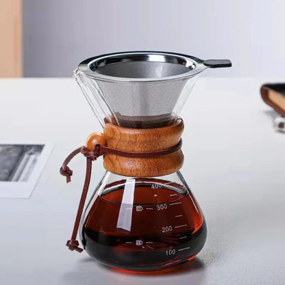 Glass Pour Over Coffee Maker