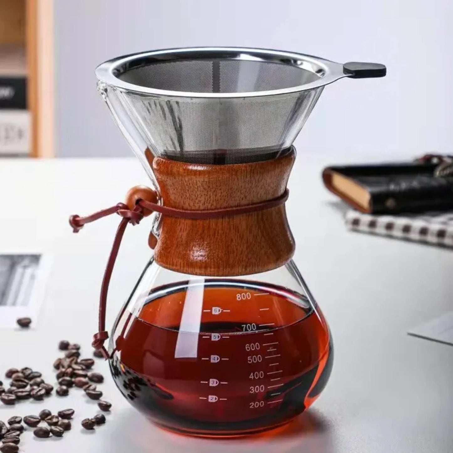 Glass Pour Over Coffee Maker