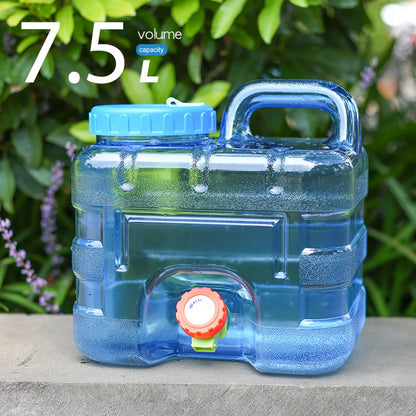 Portable Water Container with Spigot