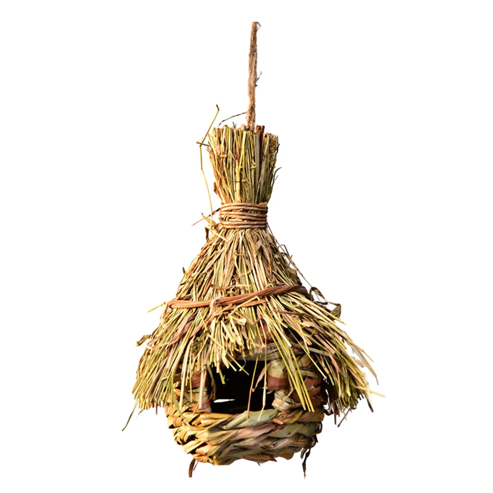 Natural Grass Bird Houses