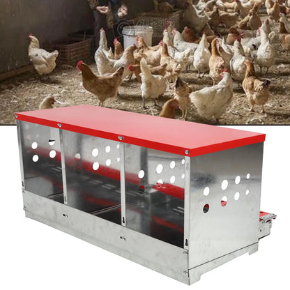 3 Compartment Chicken Nesting Box