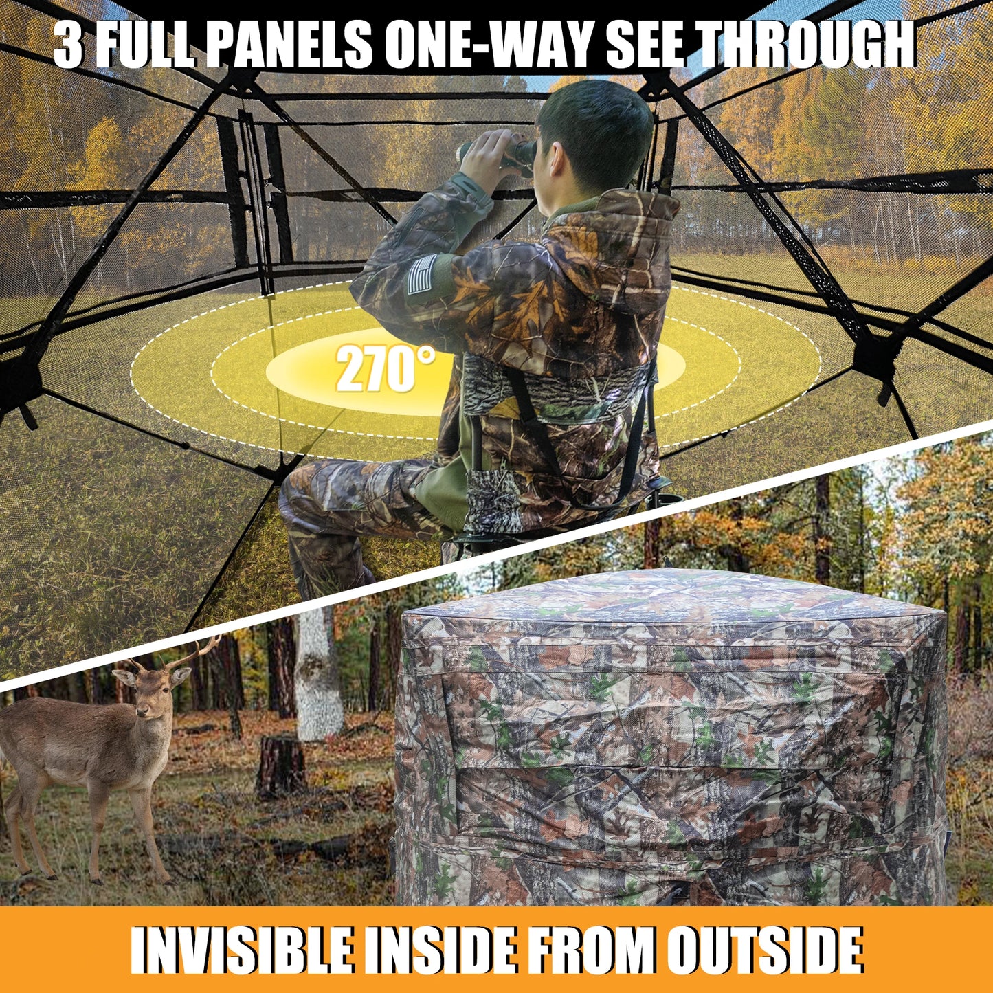 See Through Hunting Blind