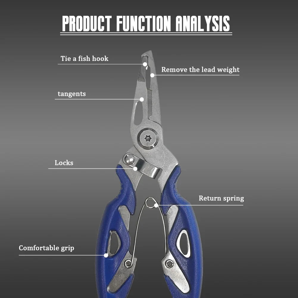 Fishing Needle and Eagle Nose Pliers