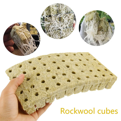 1-5 PCS 50 Cubes Rockwool Sheets