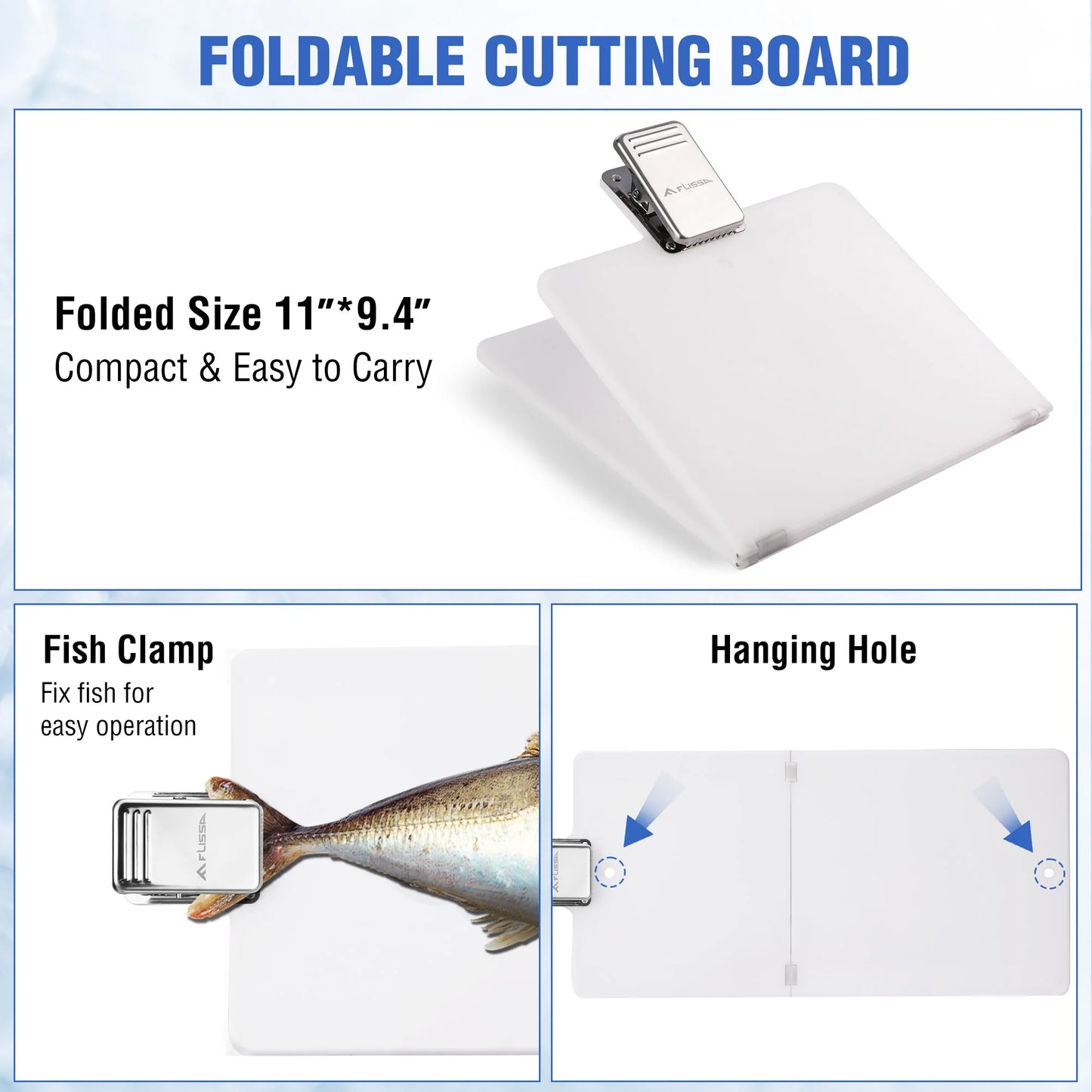 4PCS Fish Cleaning Set with Fillet Board