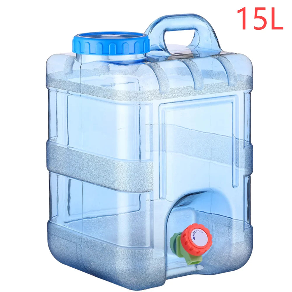 Portable Water Container with Spigot