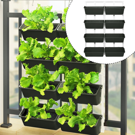 4-Tiered Vegetable Wall Box Planter