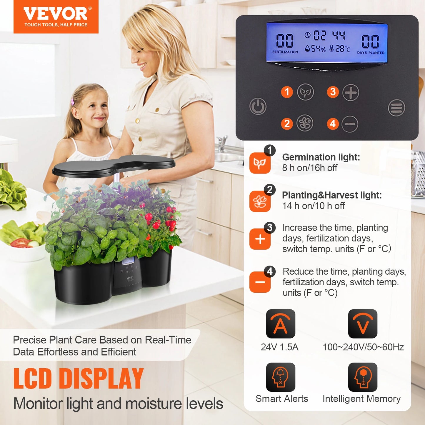 Compartmentalized Hydroponics Growing System