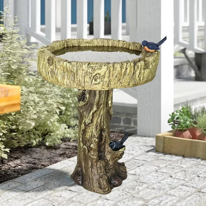 Reinforced Concrete Bird Bath