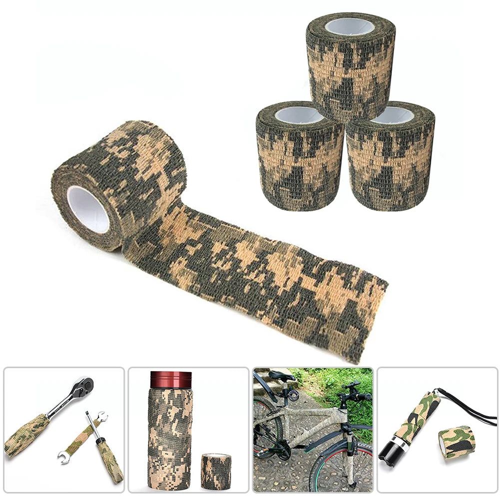 Camouflage Elastic Wrap Tape