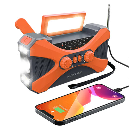 Hand Crank Emergency Solar Power Radio