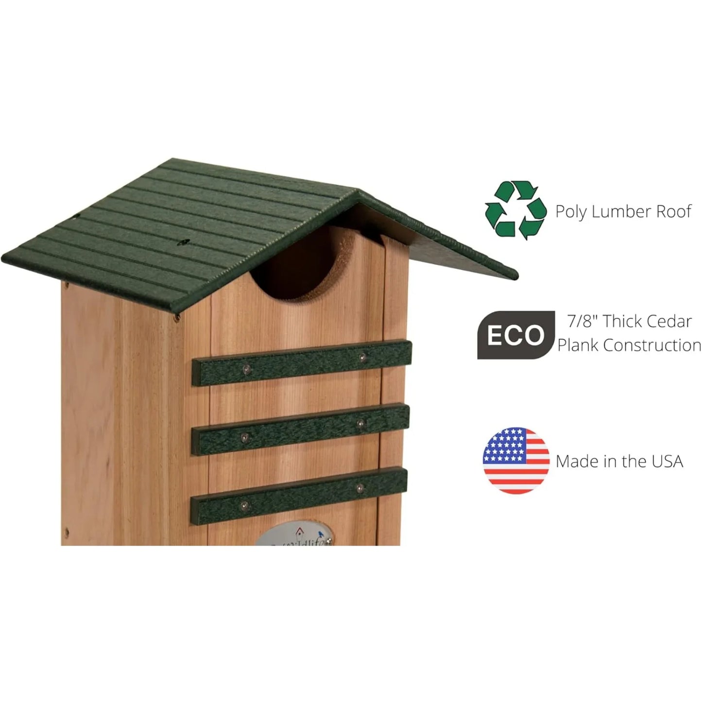 Cedar Screech Owl House