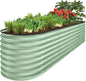 8x2x2ft Metal Raised Garden Bed